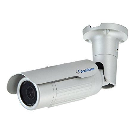 Geovision GV-BL2500 2 MP Bullet IP Security Camera, WDR, Outdoor, 1080p (White)