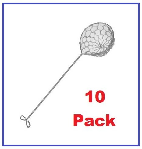 (Pack of 10) 2½" Small Round Mesh Skimmer