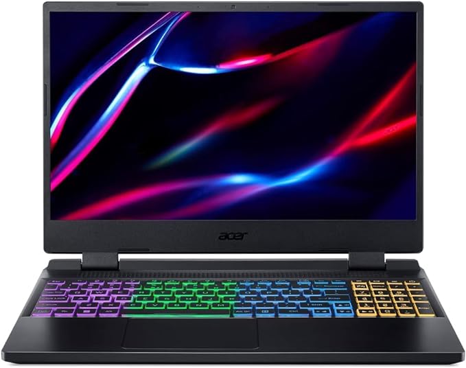 Acer 2023 Nitro 5 AN515 Gaming Laptop: Ryzen 7 6800H, NVidia RTX 3070 Ti, 1TB SSD, 16GB DDR5 RAM, 15.6'' QHD 165Hz Display, Black