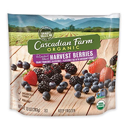 Cascadian Farm Organic Antioxidant Blend Harvest Berries 10 oz Bag (Frozen)