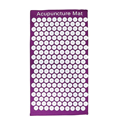 DG Sports Health And Fitness Deluxe Acupressure Mat, (Purple)