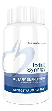 Designs for Health - Iodine Synergy Potassium Iodide for Supporting Normal Thyroid Function, 120 Vegetarian Capsules