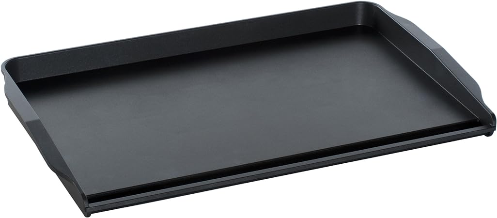 Nordicware 41475 Double Backsplash Griddle, Black