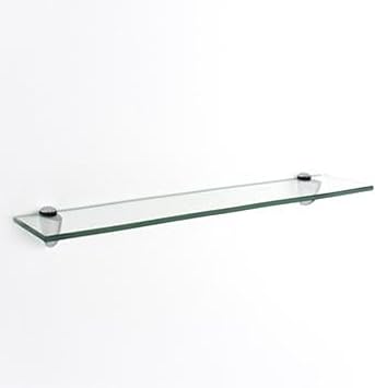 Core Products Glass Shelf Kit, Chrome, 14.5 x 60 x 0.6 cm