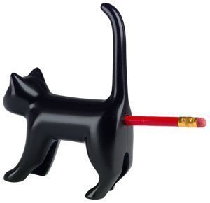 Cat End Pencil Sharpener - random between White and Black