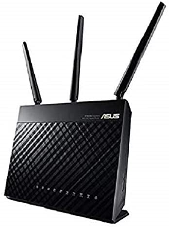 ASUS RT-AC68U, AC1900 Dual Band Gigabit WiFi Router, AiMesh for mesh wifi system, AiProtection network security