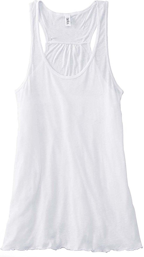 Bella Ladies Flowy Racerback Tank