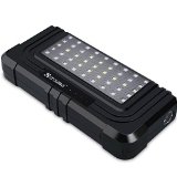 Coolreall BOX21 12000mAh Mini Car Jump Starter Power Bank - Black Built-in LED Flashlight 450 Amp