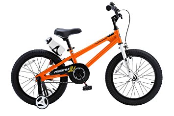 RoyalBaby BMX Freestyle Kids Bike, Boy's Bikes and Girl's Bikes with training wheels, 12 inch, 14 inch, 16 inch, 18 inch, Gifts for children