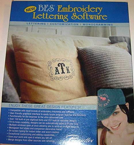 Brother BES Embroidery Lettering Software