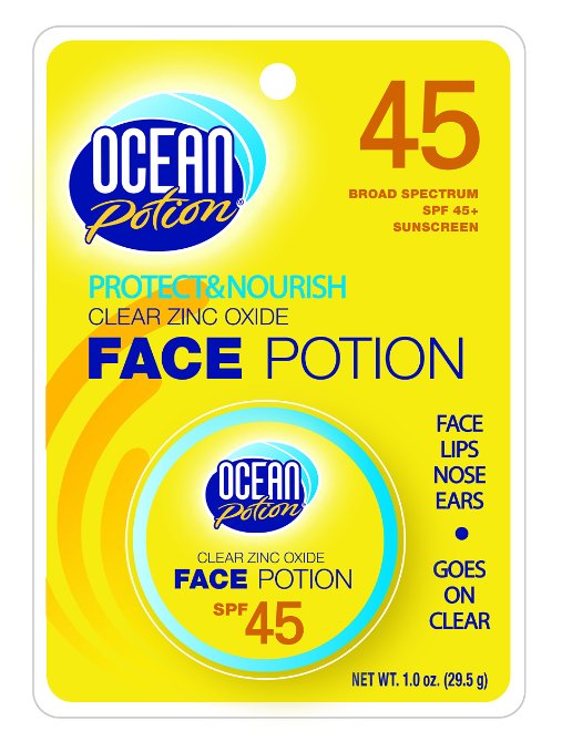 Ocean Potion 00088 Face Potion Clear Zinc SPF 45 1oz