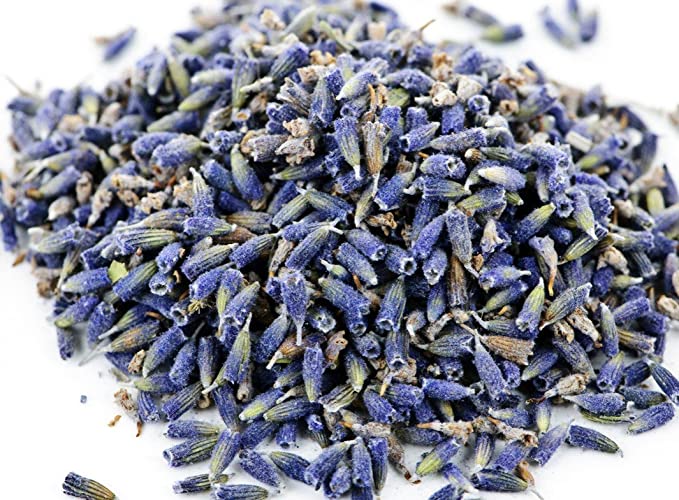 bMAKER Dried Lavender Flowers 4 oz - Edible and Kosher Certified - Cooking, Tea, Wedding and Crafting