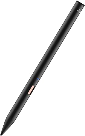 Adonit Note NC(Black) Stylus Pen for iPad Writing/Drawing with Palm Rejection, Active Pencil Compatible with iPad Air 4/3rd gen, iPad Mini 6/5th gen, iPad 9/8/7/6th gen, iPad Pro (2018-2021),11/12.9"