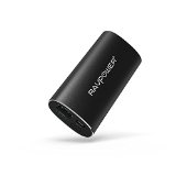 Fastest Portable Charger RAVPower Portable Charger 5200mAh External Battery Pack Power BankLuster SeriesiSmart Technology24A Output2A Input for iPhone iPad Android Windows phone tablets and moreBlack