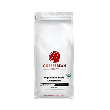 Coffee Bean Direct Organic Fair Trade, Guatemalan, 2.5 Pound