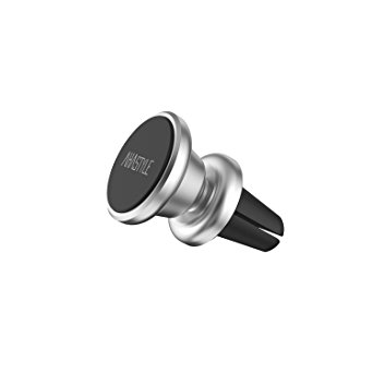 Car Mount,AhaStyle Premium Aluminium Air Vent Car Holder with Rotatable Swivel Ball,Universal for iPhone 7 / 7Plus / 6S / 6S Plus / Samsung and Other Android, Windows Smartphones and GPS - Silver