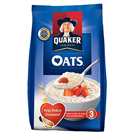 Quaker Oats Pouch, 1kg