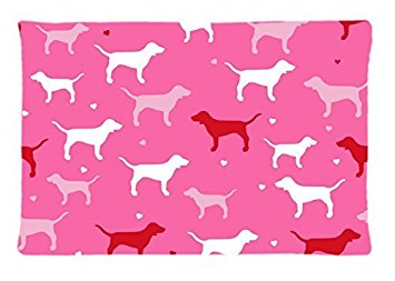 Love Pink Victoria Secret Zebra Custom Pillowcase Rectangle Pillow Cases 20x30 Inches (one side)