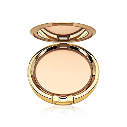 Milani Even Touch Powder Foundation - Shell (0.42 Ounce) Vegan, Cruelty-Free Pressed Powder Foundation with Medium-to-Full Coverage to Conceal Imperfections