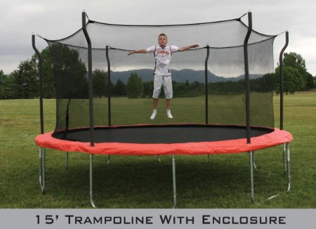 Propel - 15' Trampoline w/ Enclosure