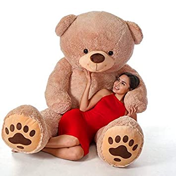ESTON Huggable 4 Feet Brown Teddy Bear for Kids/ Girls