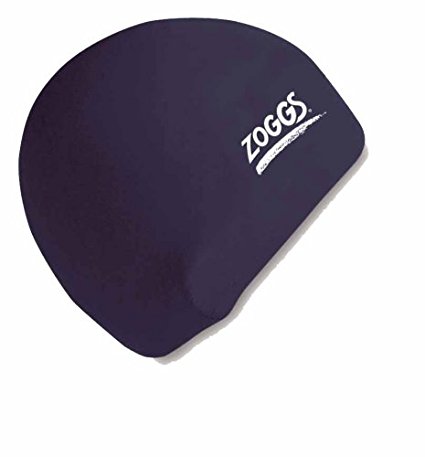 Zoggs Adult Silicone Swimming Cap with Embossed Non-Slip Inner Surface