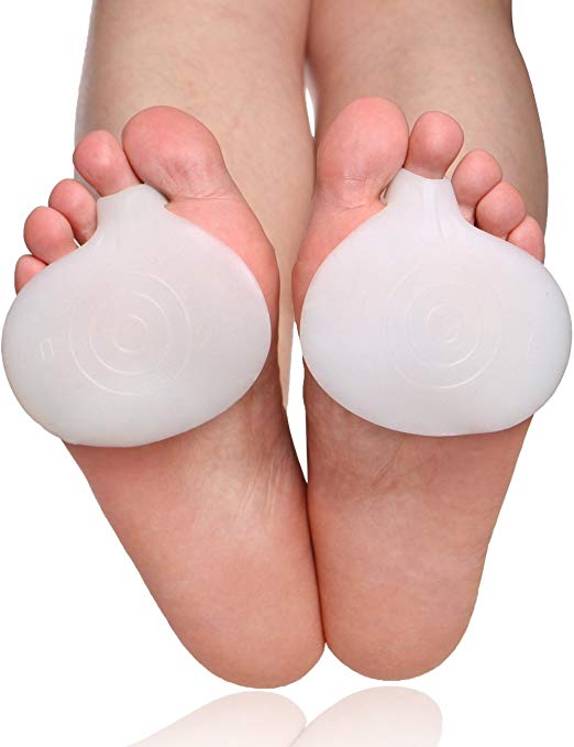 Ball of Foot Cushions, Metatarsal and Mortons Neuroma Pads, 2 Pairs of Forefoot Pads, Ball of Foot Pads, Instant Relief for Women and Men