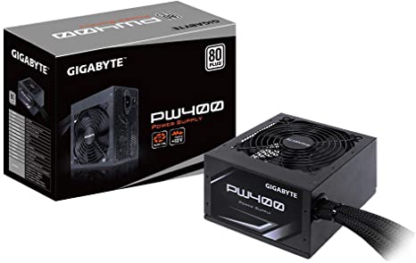 GIGABYTE 400W ATX12V 80 Plus Certified Active PFC Power Supply (GP-PW400)