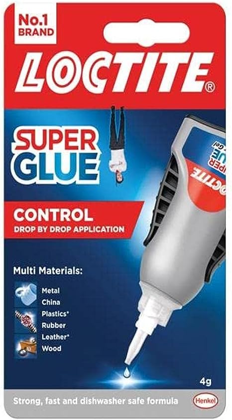 Loctite Super Glue Control All Purpose Liquid Adhesive, 4g