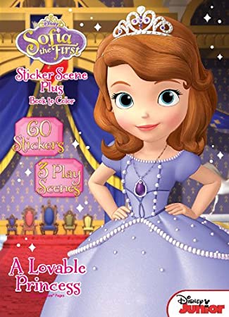 Disney Junior Sofia the First: A Lovable Princess Sticker Book