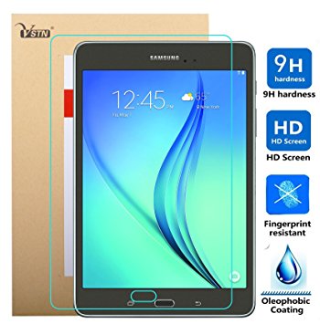 Samsung Galaxy Tab A T550N 9.7 tablet screen protector, VSTN ® Ultra-thin 9H Hardness Highest Quality HD clear Premium Tempered Glass Screen Protector for Samsung Galaxy Tab A T550N 9.7 inch tablet (1 pcs)