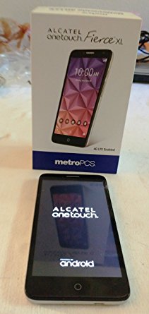 Alcatel One Touch Fierce XL 5054N - 16GB - Silver (Metro PCS) Smartphone