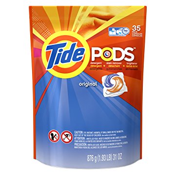 Tide Pods Laundry Detergent Pacs, Original, 35 Count