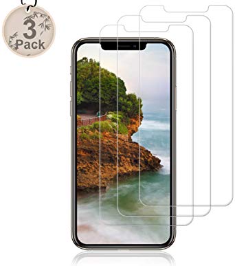 Live2Pedal Screen Protectors for iPhone XS/X/iPhone11 Pro [3D Touch] [9H Hardness] [No Bubble] Tempered Glass Screen Protectors Compatible with iPhone Xs/X iPhone 11 Pro [5.8 Inch] [3Pack]