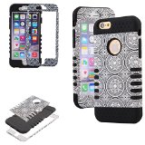 iPhone 6 Case BAROX Luxury Cute Slicone with PC Shock Absorbing Armor Defender Protective Case Cover for Apple iPhone 6 47 Inch