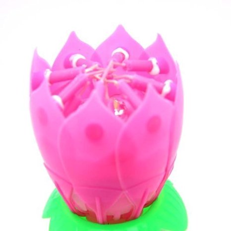 The Original Magic Birthday Candle - 3 Pack - Pink