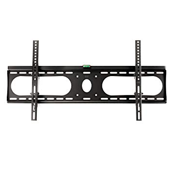 InstallerParts Lockable TV Wall Mount 36"-65" – Fixed Swivel – Tilt – For LCD LED Plasma Flat Panel Displays – VESA Compatible – Locking Wall Bracket Perfect for Hotels or Outdoors