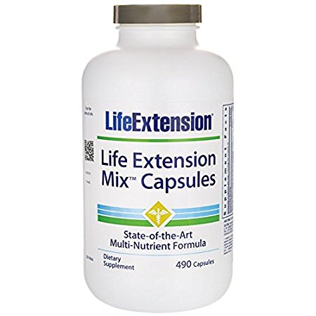 Life Extension Mix Capsules, 490 Count