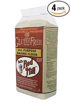 Bobs Red Mill Gluten Free All-purpose Baking Flour, 22 Ounce ( Pack of 4)