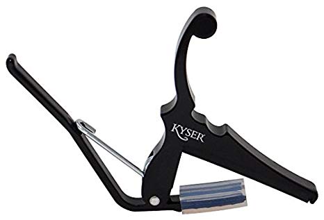 Kyser Quick-Change Capo for electric guitars - Black