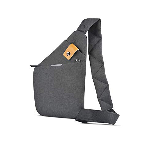 REALIKE Crossbody Sling Bag Sling Backpack Casual Chest Shoulder Bag for Travel Hiking Outdoor Sport Suitable For Men Women