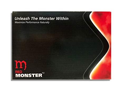 Red Monster (50 Caps) All Natural Male Energy
