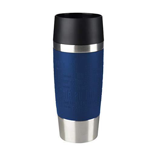 Tefal Travel Mug, Stainless Steel Blue, 0.36 L