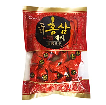 Red Ginseng jelly , jelly candy, Sweet, Korea Gift Set Heath 400g (14.1oz)