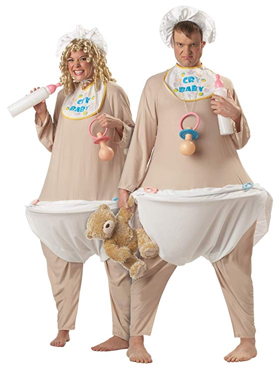 California Costumes Unisex - Adult Cry Baby Bodysuit Costume