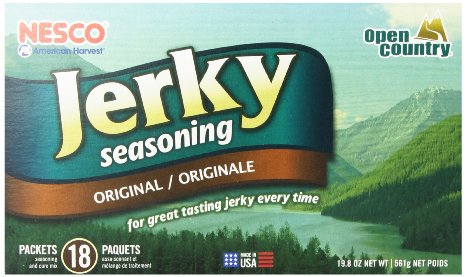 Nesco BJ-18 Jerky Spice Works Original Flavor 18 Count 198 Ounce