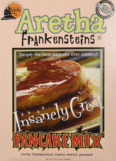 Aretha Frankenstein's Insanely Great Pancake Mix - 32 Oz Box