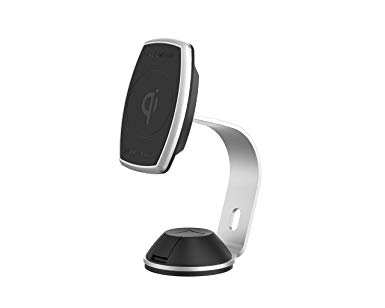 SCOSCHE MPQ2OH-XTSP MagicMount Pro Charge 10W Qi-Certified Wireless Fast Charge Magnetic Phone Mount for The Home or Office