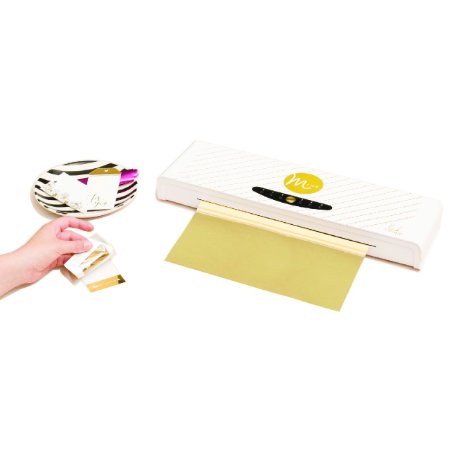 American Crafts 6 Piece Heidi Swapp Minc Starter Kit Foil Applicator with Transfer Folder, Foil and Tags, 12"