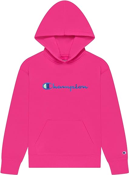 Champion Kids Clothes Sweatshirts Girls Youth Heritage Fleece Pull On Hoody Sweatshirt with Hood